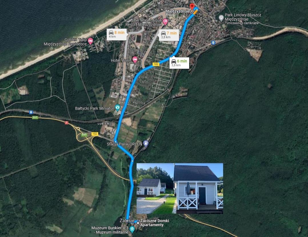Zaciszne Domki Apartamenty Miedzyzdroje Dış mekan fotoğraf